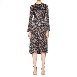 Vince Eden Branch Twist Dress